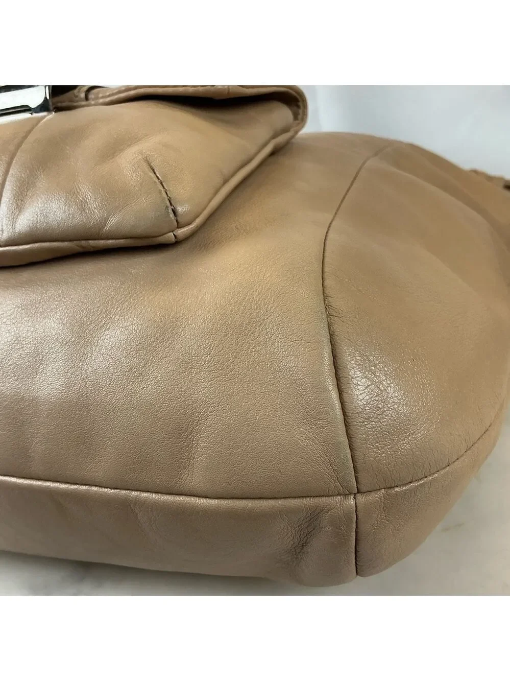 Coach Kristin Beige Leather Hobo Hand‎ Shoulder Bag